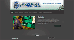 Desktop Screenshot of industriasleunda.com